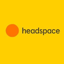 Logo Headspace.
